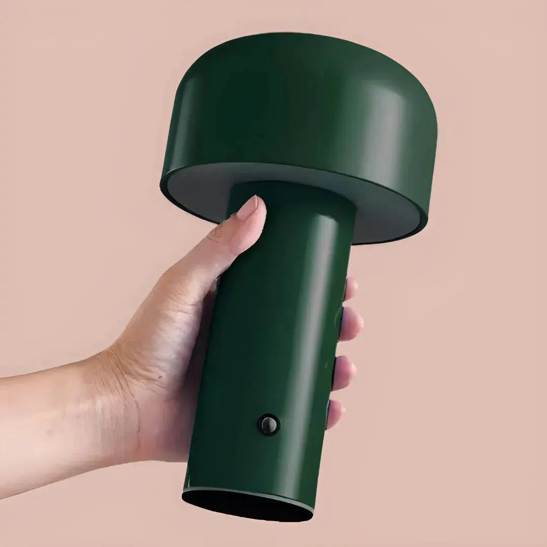 Lampe style italien vert foncé