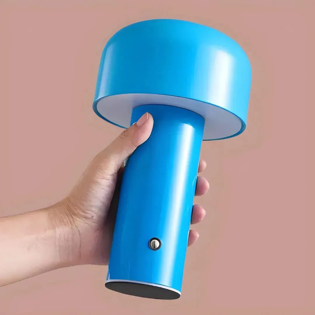 Lampe style italien bleu clair