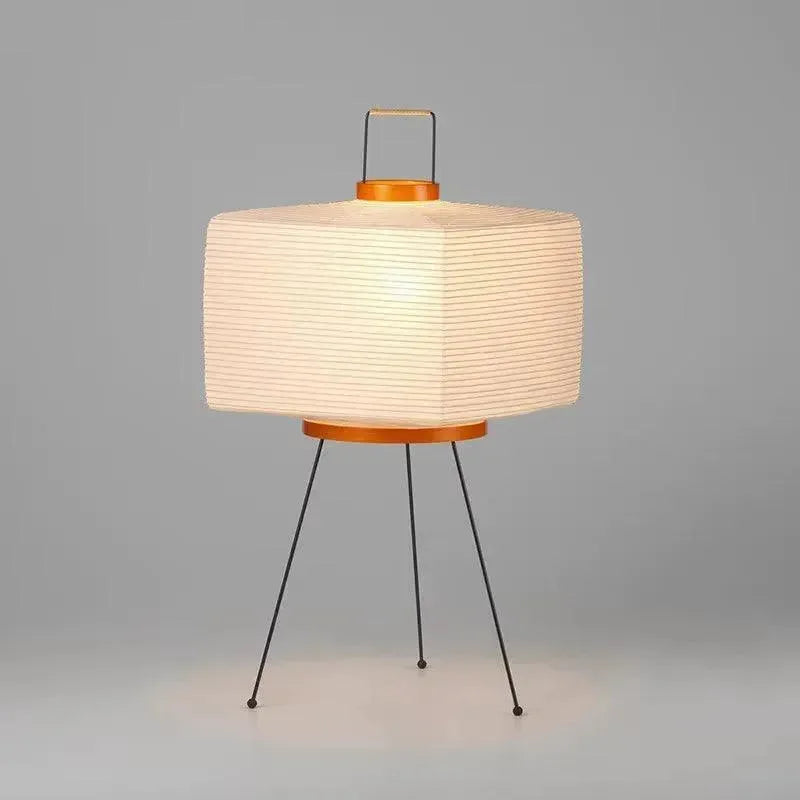 Lampadaire Design Japonais en Papier