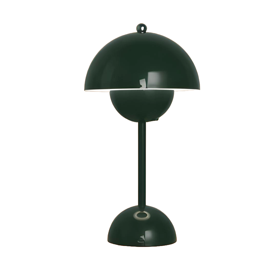 lampe flowerpot verte sans fond