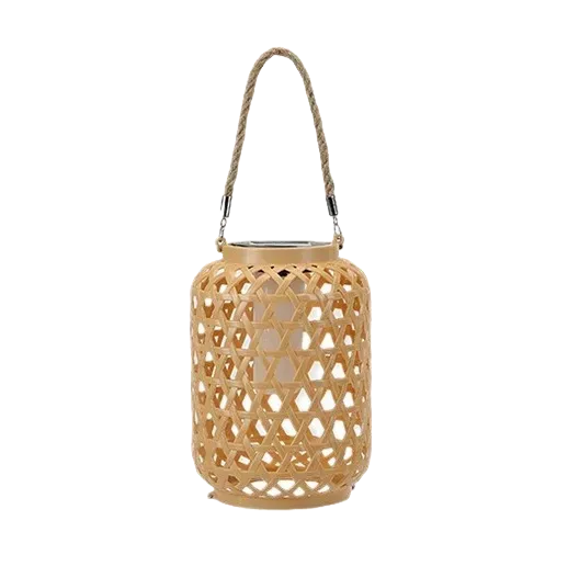 lampe exterieure tiki effet bambou détourée sans fond