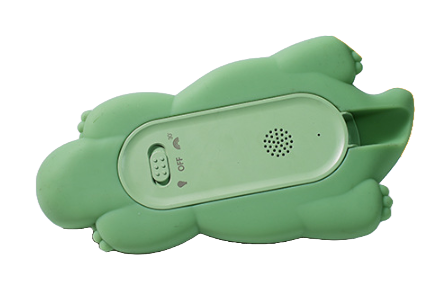 dessous de veilleuse croco verte