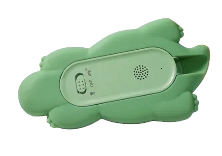 dessous de veilleuse croco verte