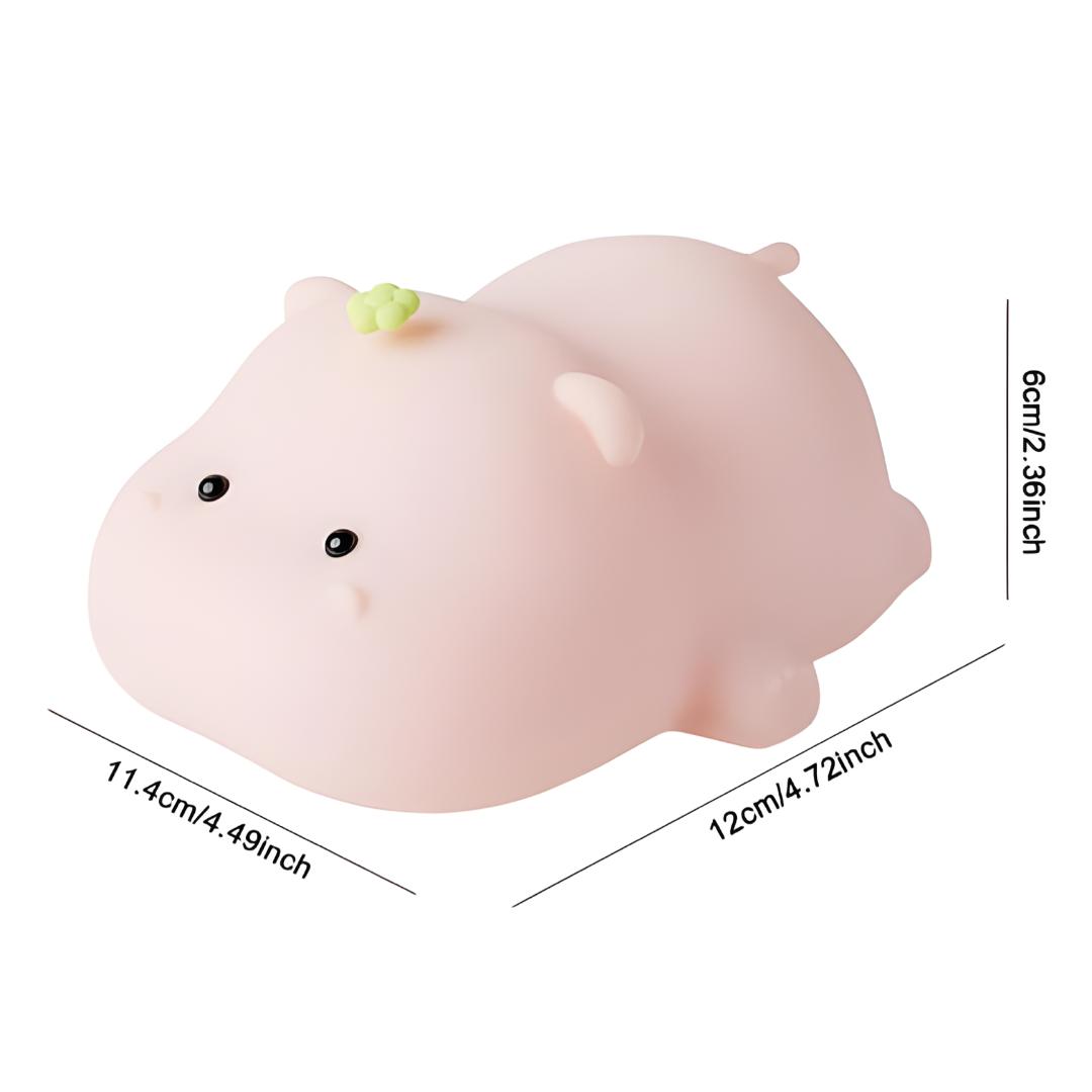 Hippo Dream – Veilleuse tactile en silicone