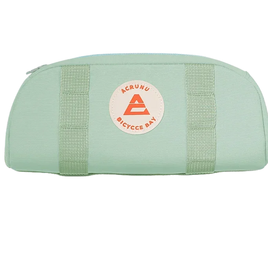 Sac pour guidon de vélo vert pastel – sacoche légère avec attaches solides