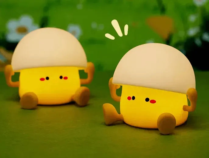 2 Veilleuse bébé & enfant Yolki Joy en forme d'oeuf