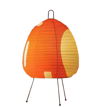 lampe en papier akari noguchi 1AT couleur orange sans fond