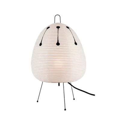 lampe en papier akari noguchi 1AD à motif sans fond, plus petit et plus centré