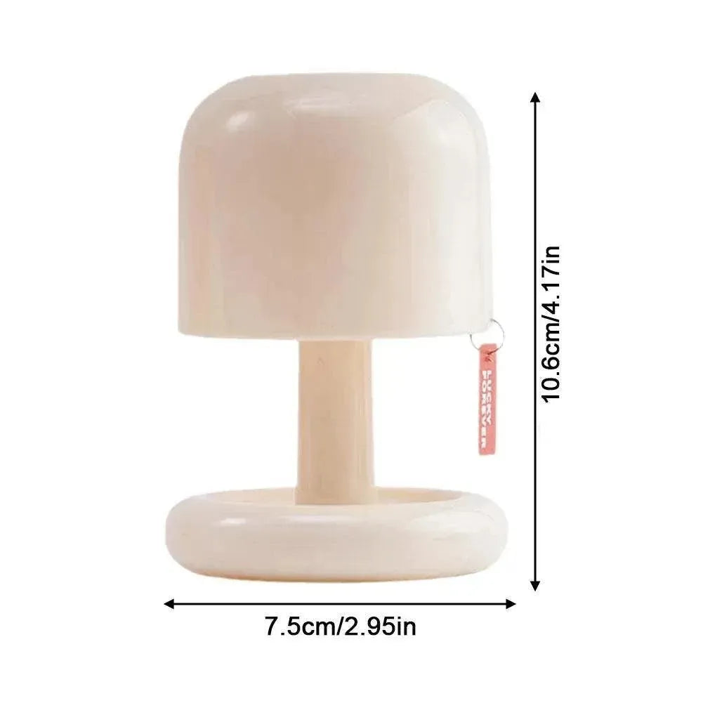 dimensions mini lampe fat boy nordic glow sur fond blanc 