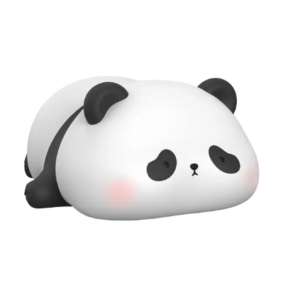 panda sur le ventre détouré
