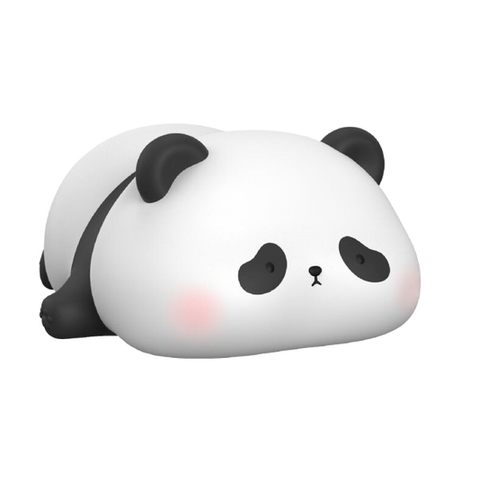 panda sur le ventre détouré