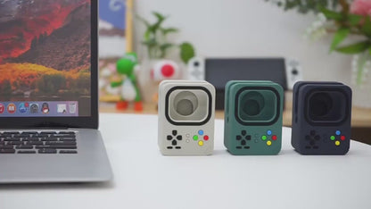 vidéo de démonstration utilisation produit supoprt apple atwh en silicone en forme de console jeu vidéo portable