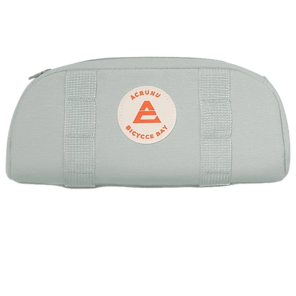Sac vélo pour guidon coloris gris clair – idéal pour vélo urbain ou VTT