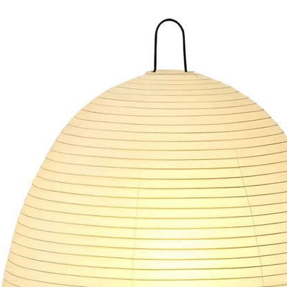 zoom tête paper moon lampe en papier akari noguchi 1A